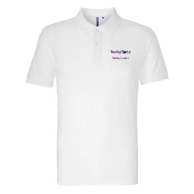 TechyTots Polo Shirt White Thumbnail